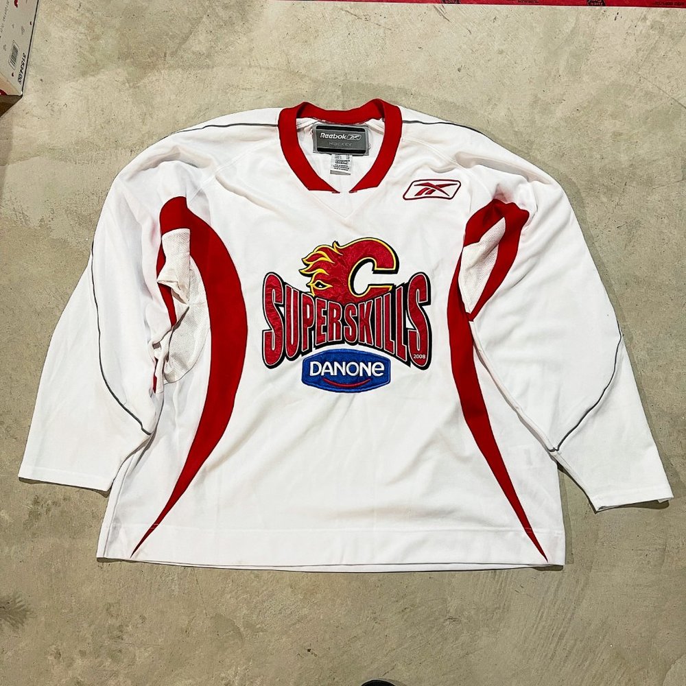 Signed Reebok Calgary Flames 2008 Superskills Danone - Mark Smith Jersey #16 - Picture 5 of 16